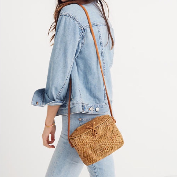 Madewell Handbags - Madewell wicker bag